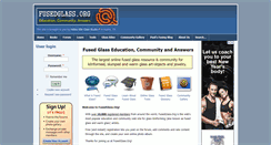Desktop Screenshot of fusedglass.org